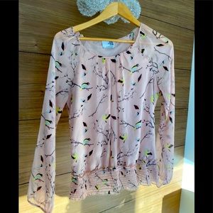 Pretty in pink blouse